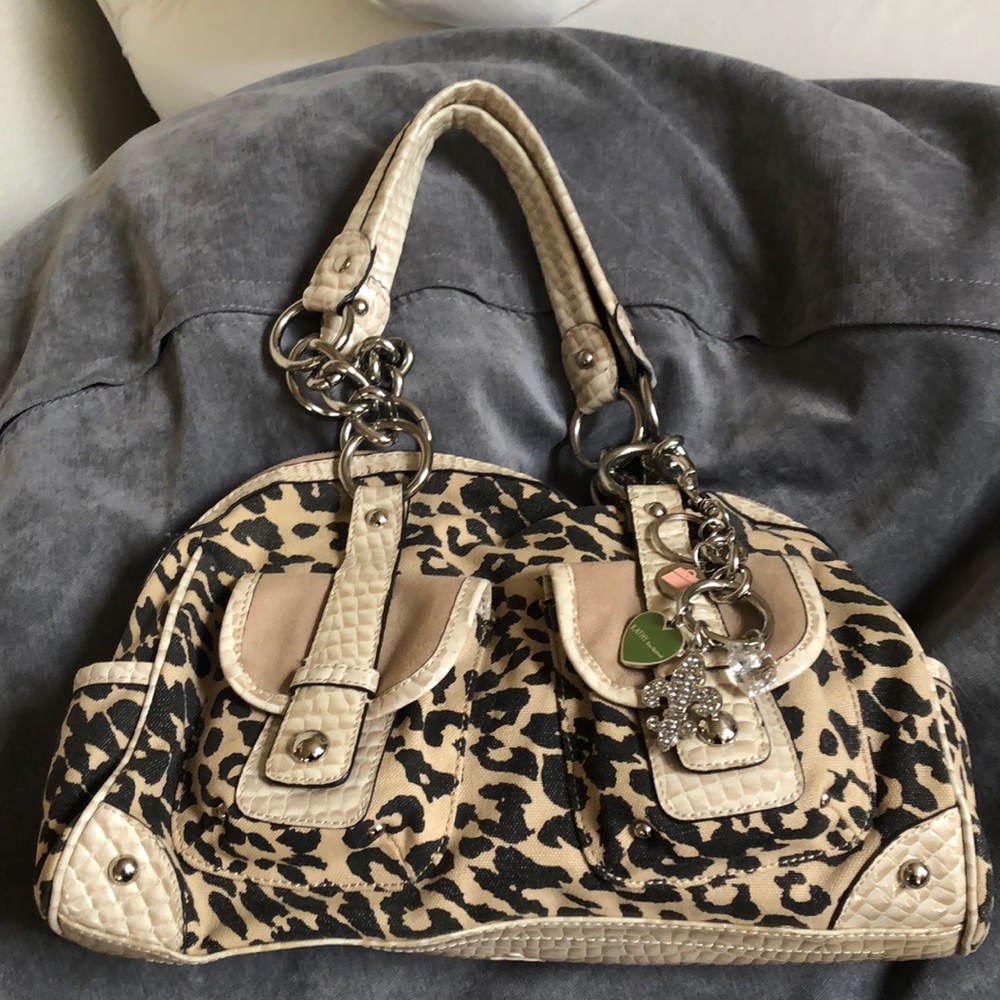 Leopard print handbag by Kathy Van Zealand